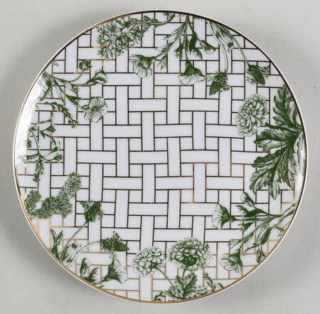 Garden Lattice Appetizer Plate