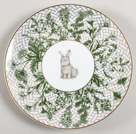 Garden Lattice Salad Plate