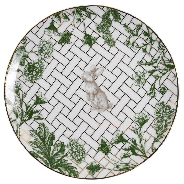 Garden Lattice Appetizer Plate