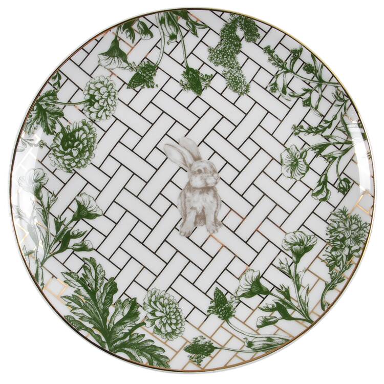 Garden Lattice Appetizer Plate
