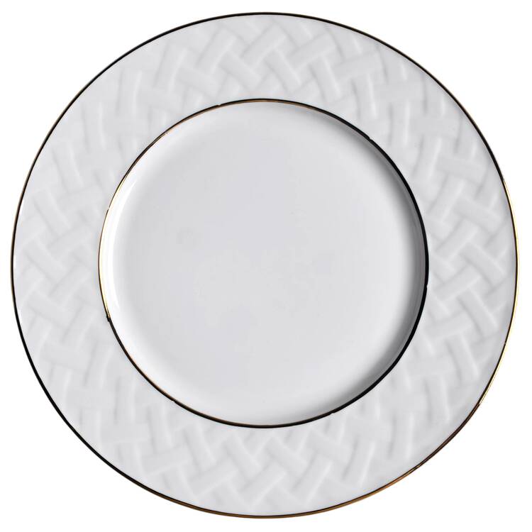 Garden Lattice Figural Salad Plate