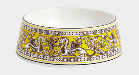 Florentine Citron Medium Pet Bowl