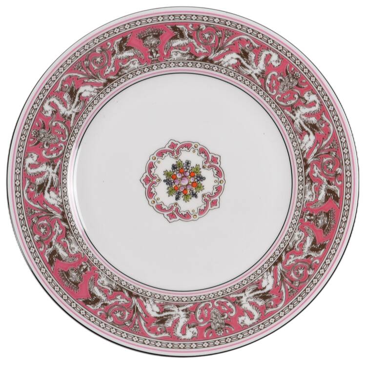 Florentine Fuchsia Salad Plate