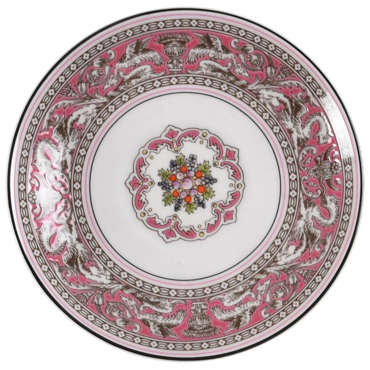 Florentine Fuchsia Saucer