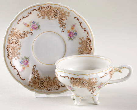 15002 Footed Demitasse Cup & Saucer Set by Weimar