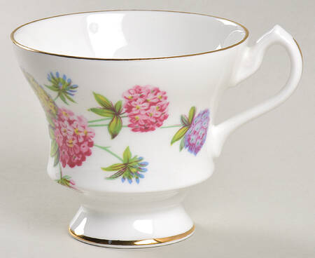 Hydrangea Footed Cup