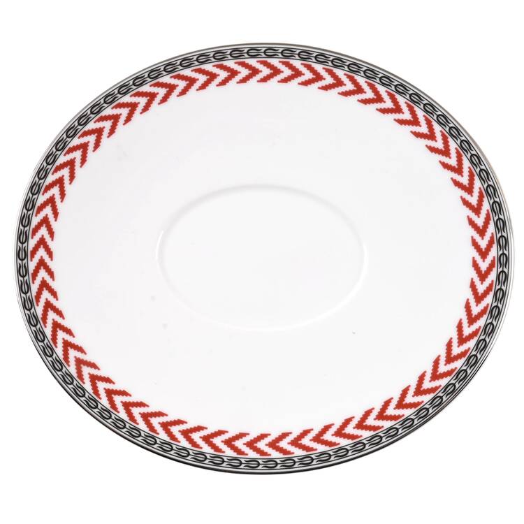 Festive Underplate for Sauce Boat