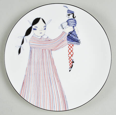 Nutcracker Salad Plate