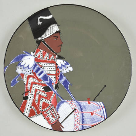 Nutcracker Salad Plate