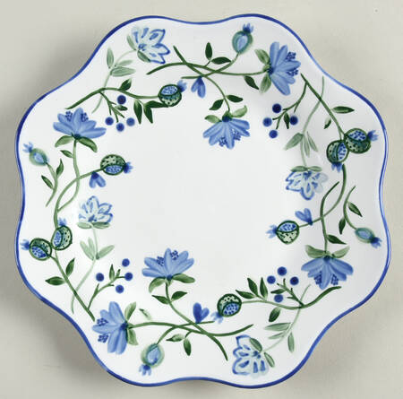 Garden Bouquet Salad Plate