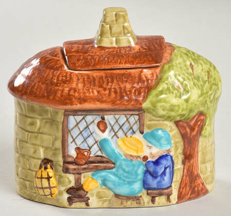 Cottage Ware Sugar Bowl & Lid by Wood & Sons