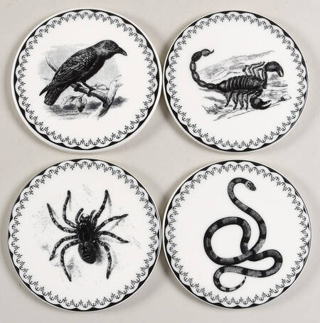 Spooky Soiree Coaster - Set of 4 Motifs