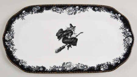 Spooky Soiree 15" Oval Serving Platter