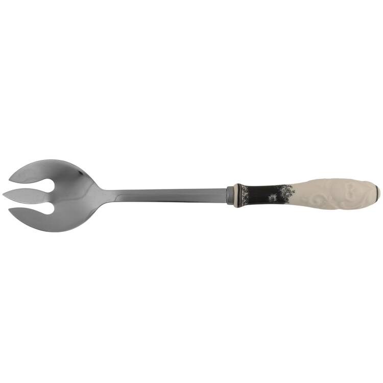 Spooky Soiree Salad Serving Fork with Stainless Prongs