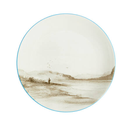 Darwin Voyage of the Beagle Salad/Dessert Plate
