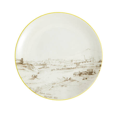 Darwin Voyage of the Beagle Salad/Dessert Plate