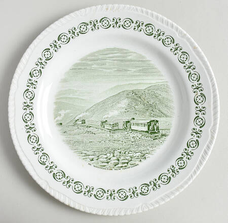 New England Green Dinner Plate