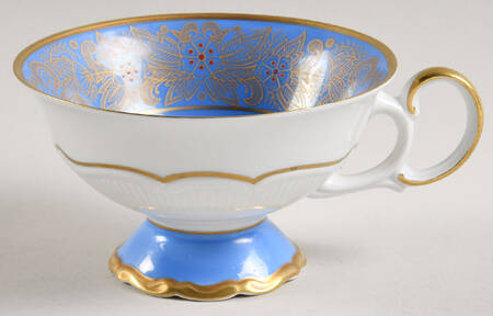 40051 Light Blue Footed Cup