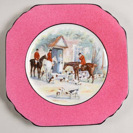 WW719 Square Luncheon Plate