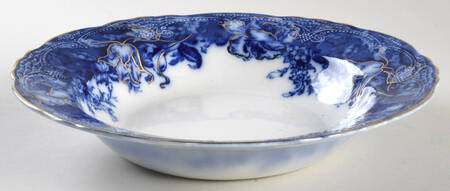 Clytie Gold Trim 9" Round Vegetable Bowl