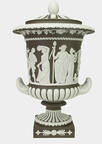 Iconic Prestige Collection 18" Vase/Urn & Lid