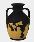 Iconic Prestige Collection 6" Two Handles Portland Vase