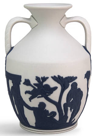 Iconic Prestige Collection 6" Two Handles Portland Vase