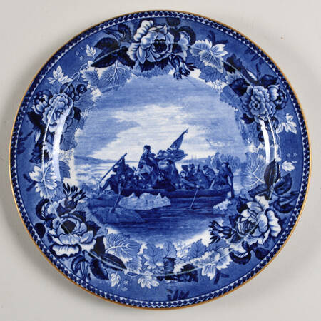 Washington Crossing the Delaware by Wedgwood