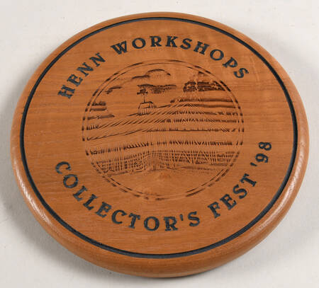 Baskets and Accessories Lid for 1998 Collector's Fest Basket by Workshop Gerald Henn
