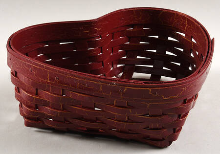 Baskets and Accessories 9" Heart Shaped Basket by Workshop Gerald Henn