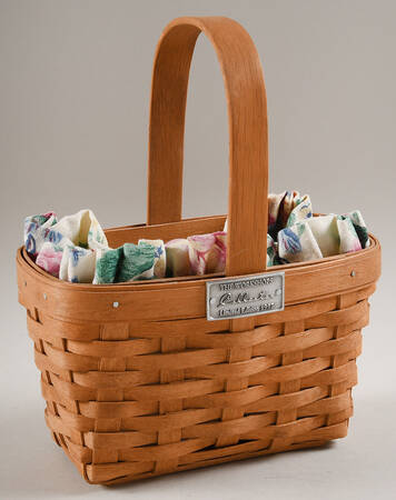 Baskets and Accessories 1997 Limited Edtion Workshops Collector Basket & Liner by Workshop Gerald Henn