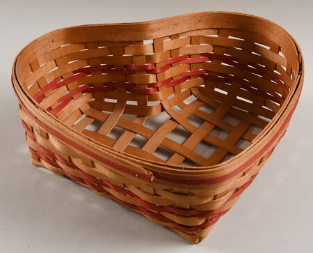 Baskets and Accessories Steve's Heart Basket by Workshop Gerald Henn