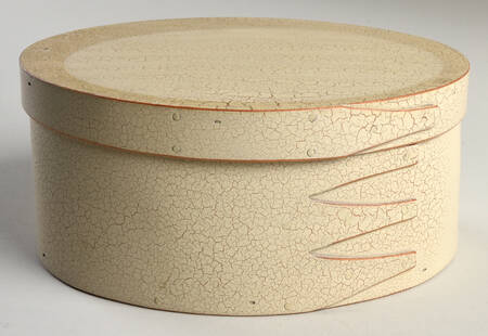 Shaker Boxes & Carriers 7" Special Collector's Edition Oval Box & Lid