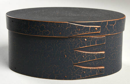 Shaker Boxes & Carriers 6" Special Collector's Edition Oval Box & Lid