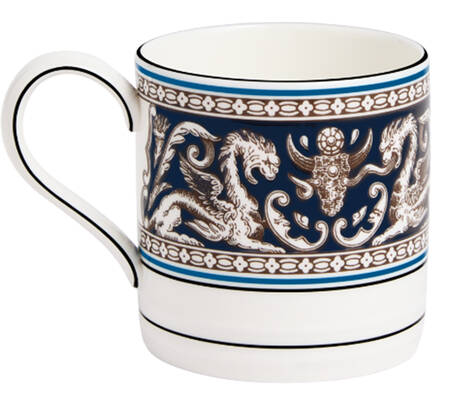 Florentine Navy Mug