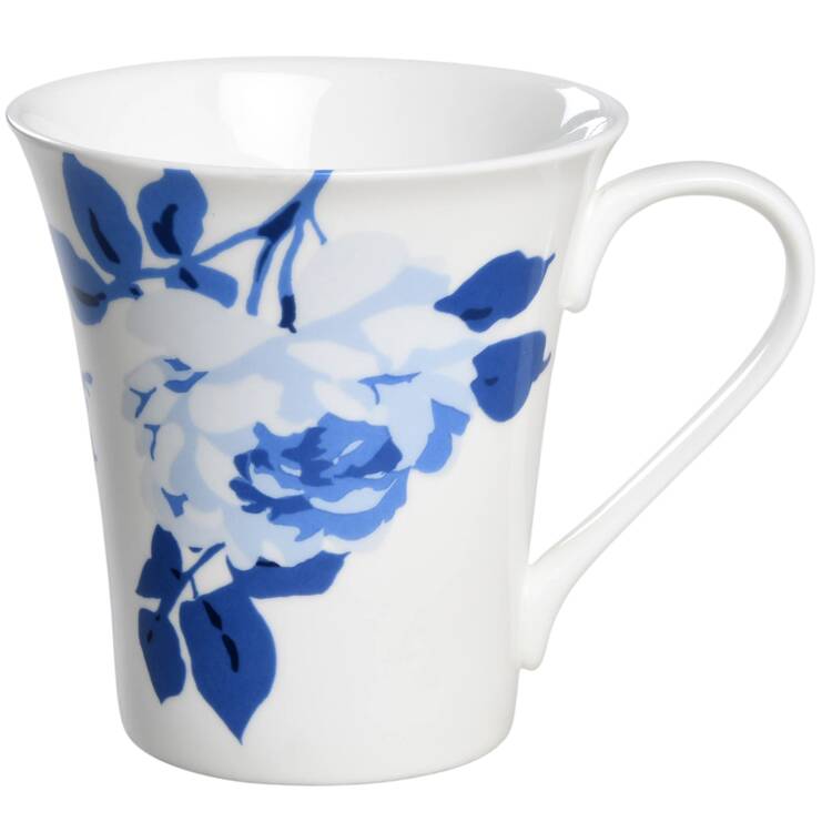 Indigo Rose Mug