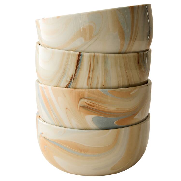 Marble Swirl Coupe Cereal Bowl