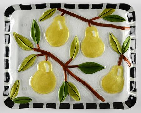 Giftware Q  Pears Platter