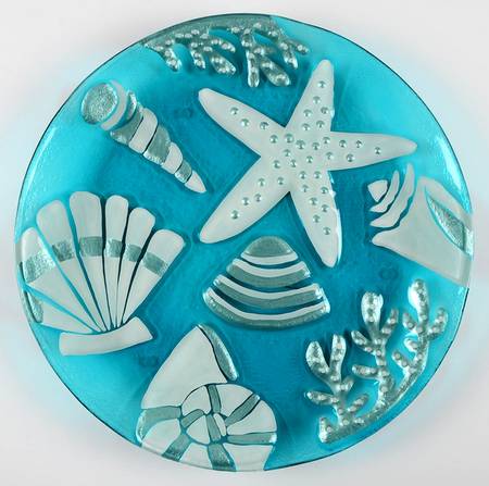 Giftware Q  Sea Shells Platter