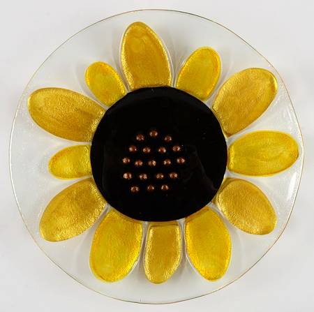 Giftware Q  Sunflower Platter
