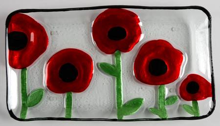 Giftware Q  Poppy Platter