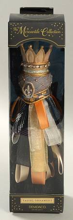 Giftware Q Crown Tassel Ornament