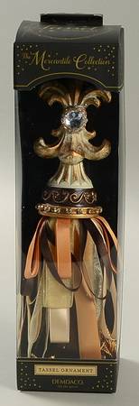 Giftware Q Fleur De Lis Tassel Ornament