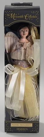 Giftware Q Angel Tassel Ornament