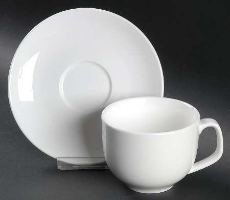 Sam & Squito Flat Cup & Saucer Set