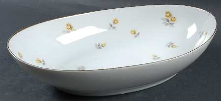 Ariel 10" Oval Vegetable Bowl