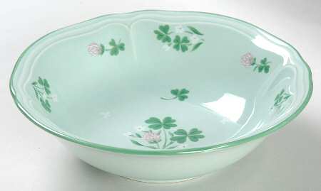 Auberge Green Coupe Cereal Bowl