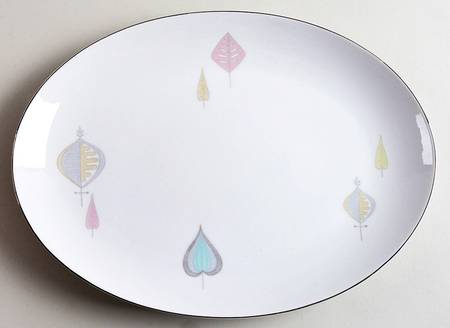 Bon Soir 12" Oval Serving Platter