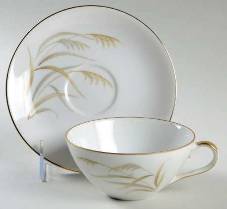 Calypso Flat Cup & Saucer Set