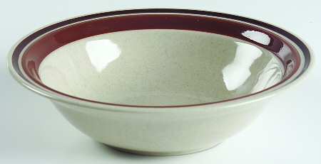 Chateau Sienna Brown Rim Cereal Bowl
